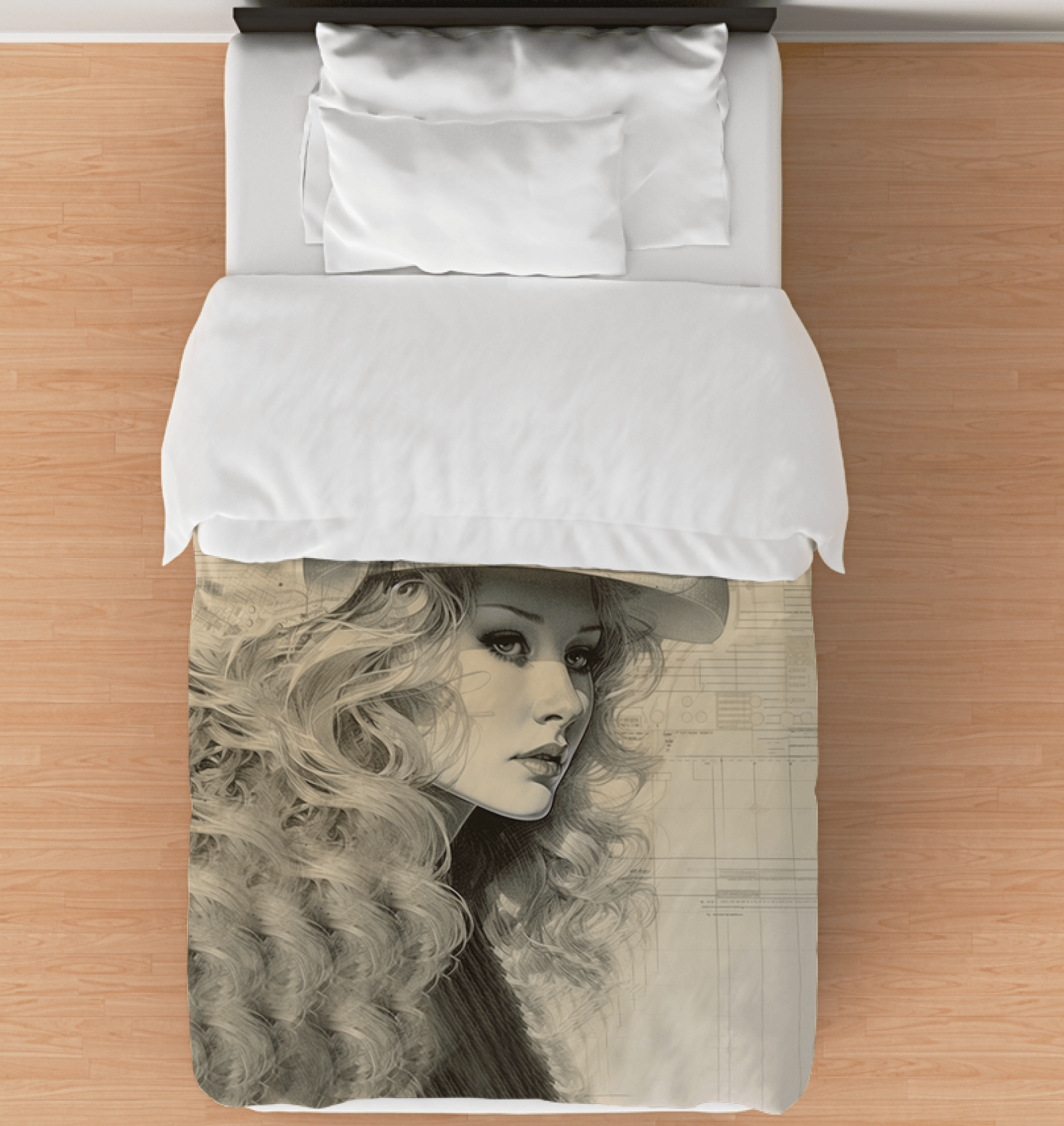 Whimsical Duvet Cover - Home Decor Accent