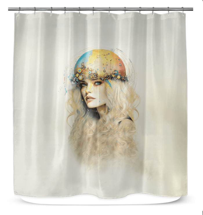 Doodle Days Shower Curtain - Beyond T-shirts