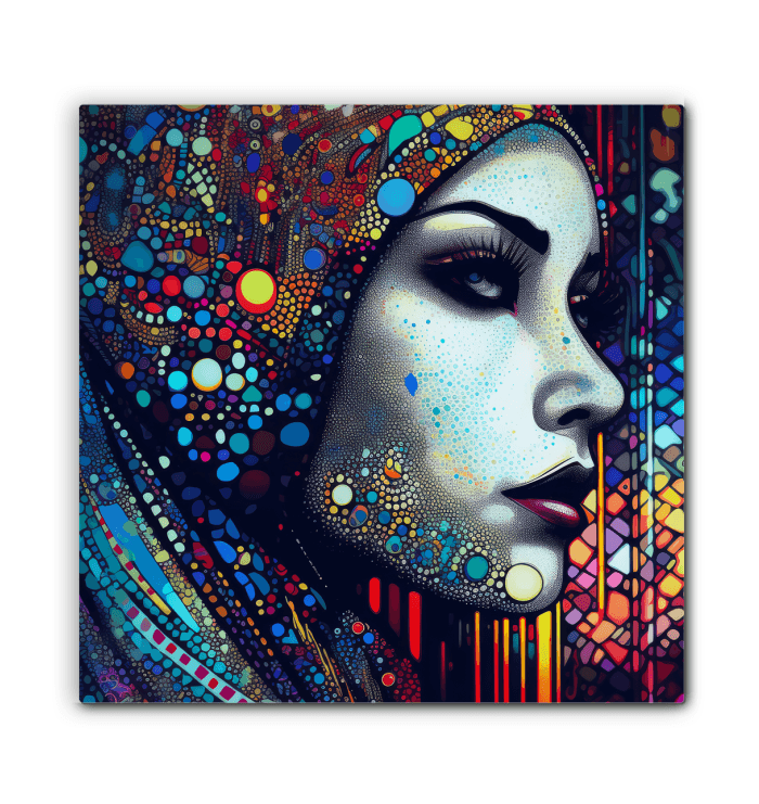 Intricate patterns on Doodle Daze III wrapped canvas for artistic flair.