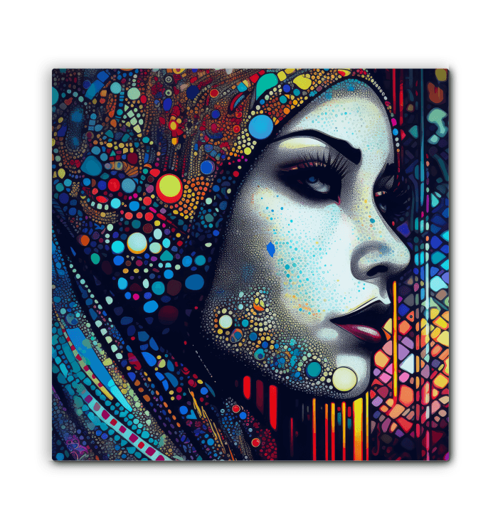 Vivid and playful Doodle Daze III art canvas for creative spaces.
