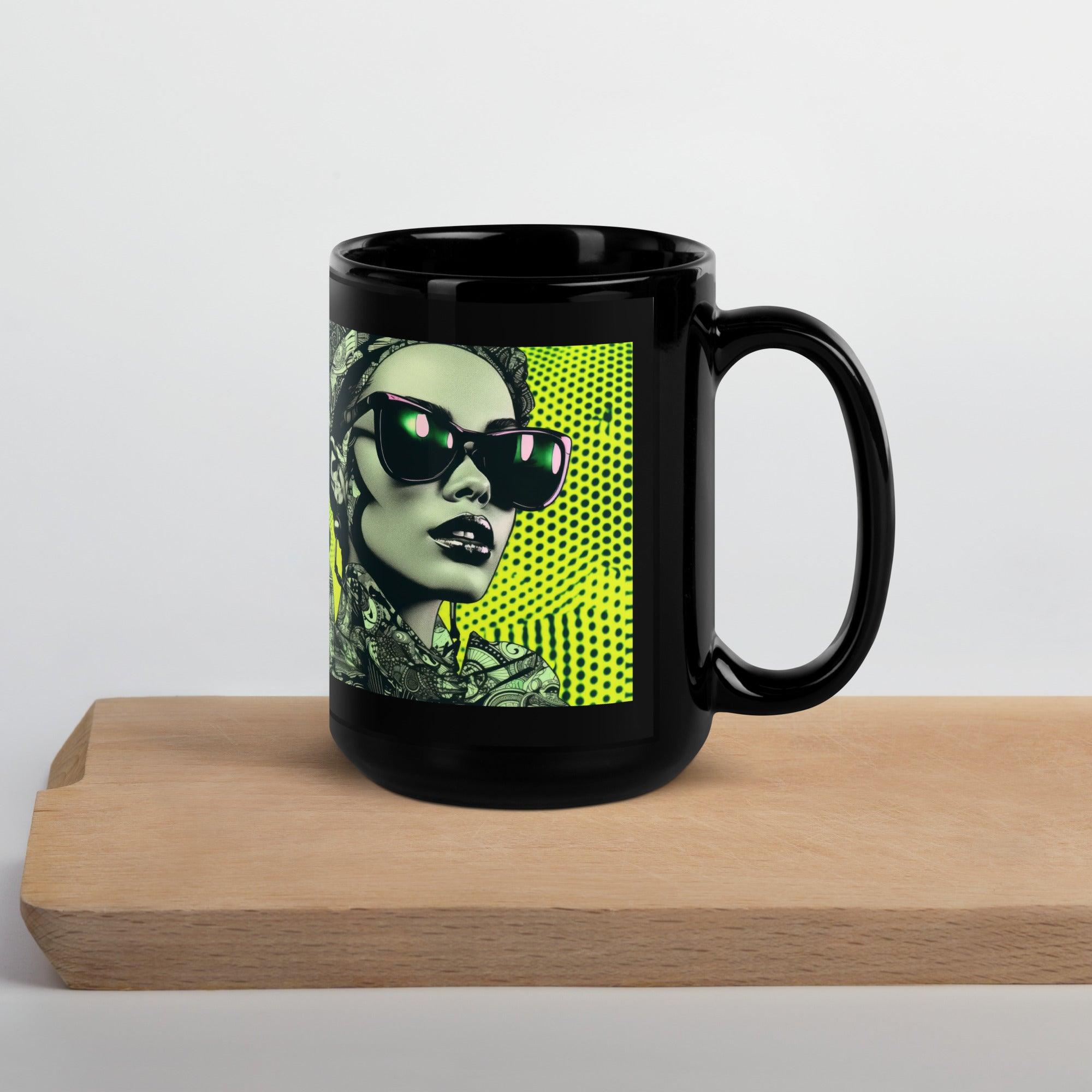 Doodle Discoveries II mug on a white background showing detailed art.