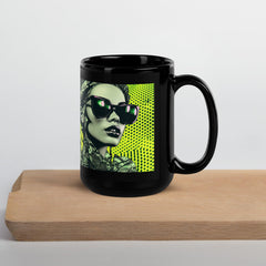 Doodle Discoveries II mug on a white background showing detailed art.