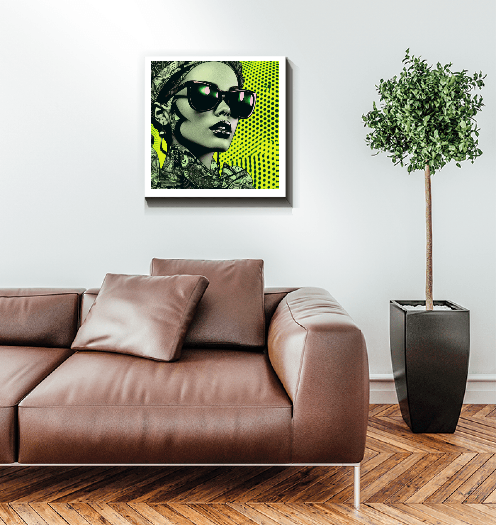 Intricate Line Art - Wall Hanging