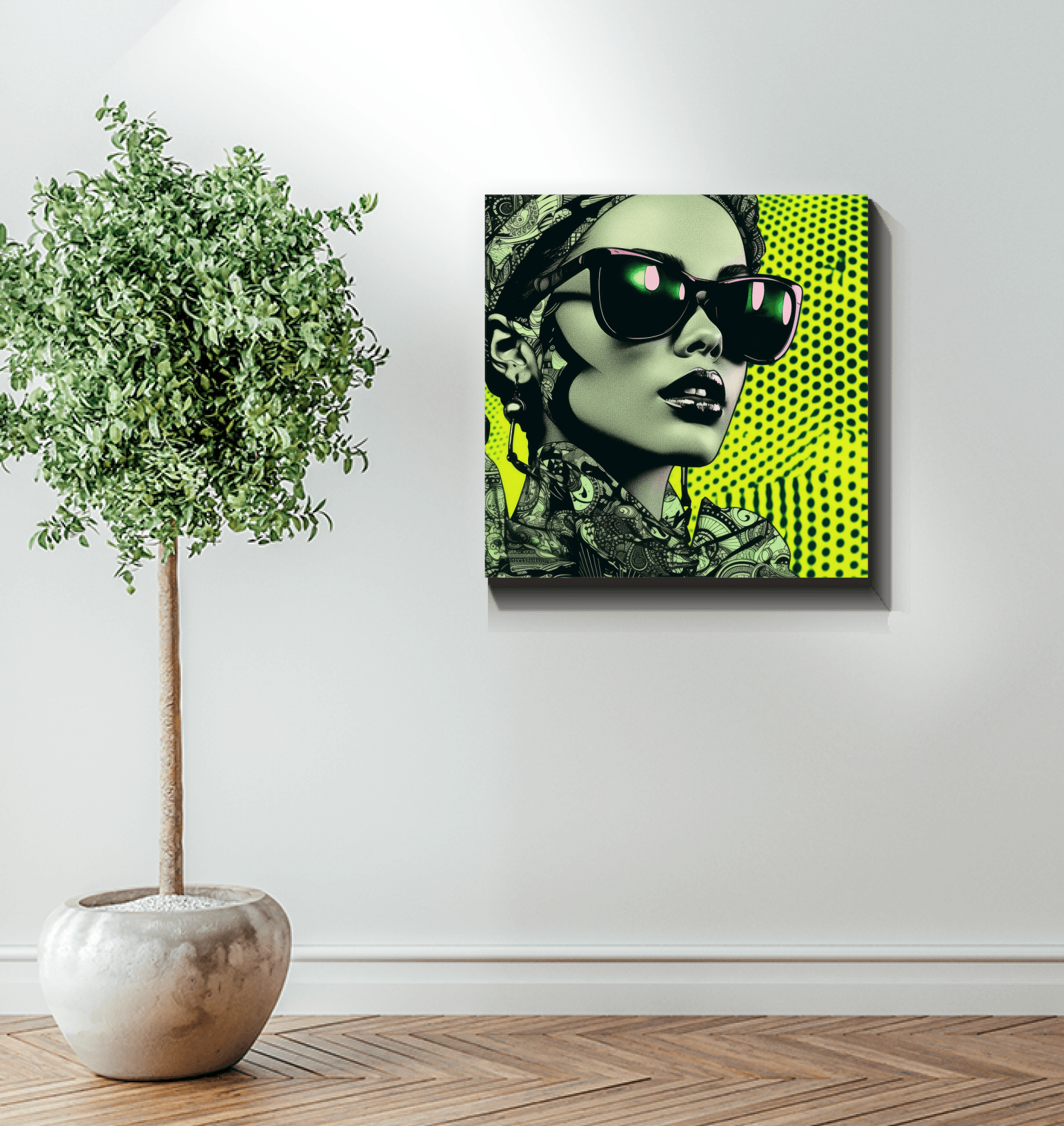 Artistic Canvas Print - Living Room Accent