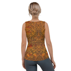 Graphic Design Tank Top - Back View.