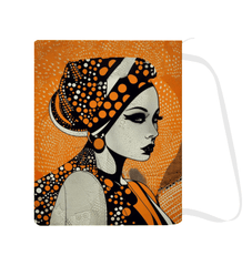 Durable laundry storage bag featuring playful doodle artwork.