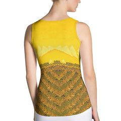 Doodle Dreamscape Sublimation Cut & Sew Tank Top - Beyond T-shirts