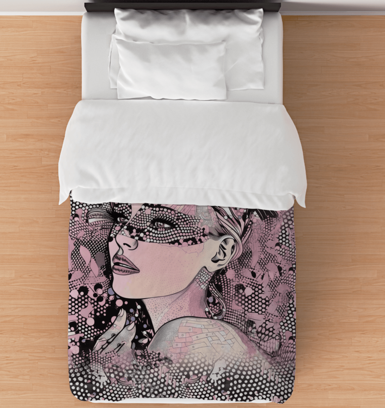 Doodle Dynamics Comforter - Twin - Beyond T-shirts