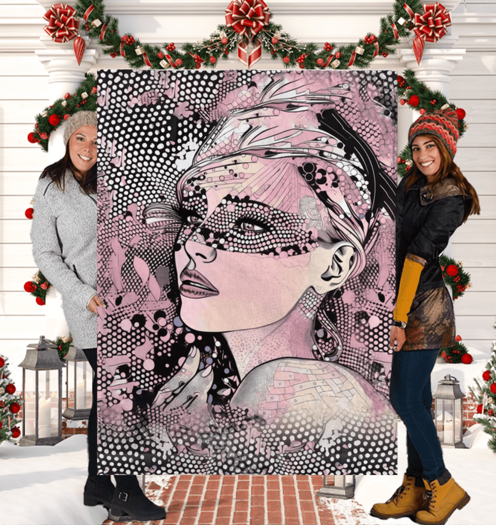 Doodle Dynamics Sherpa Blanket - Beyond T-shirts