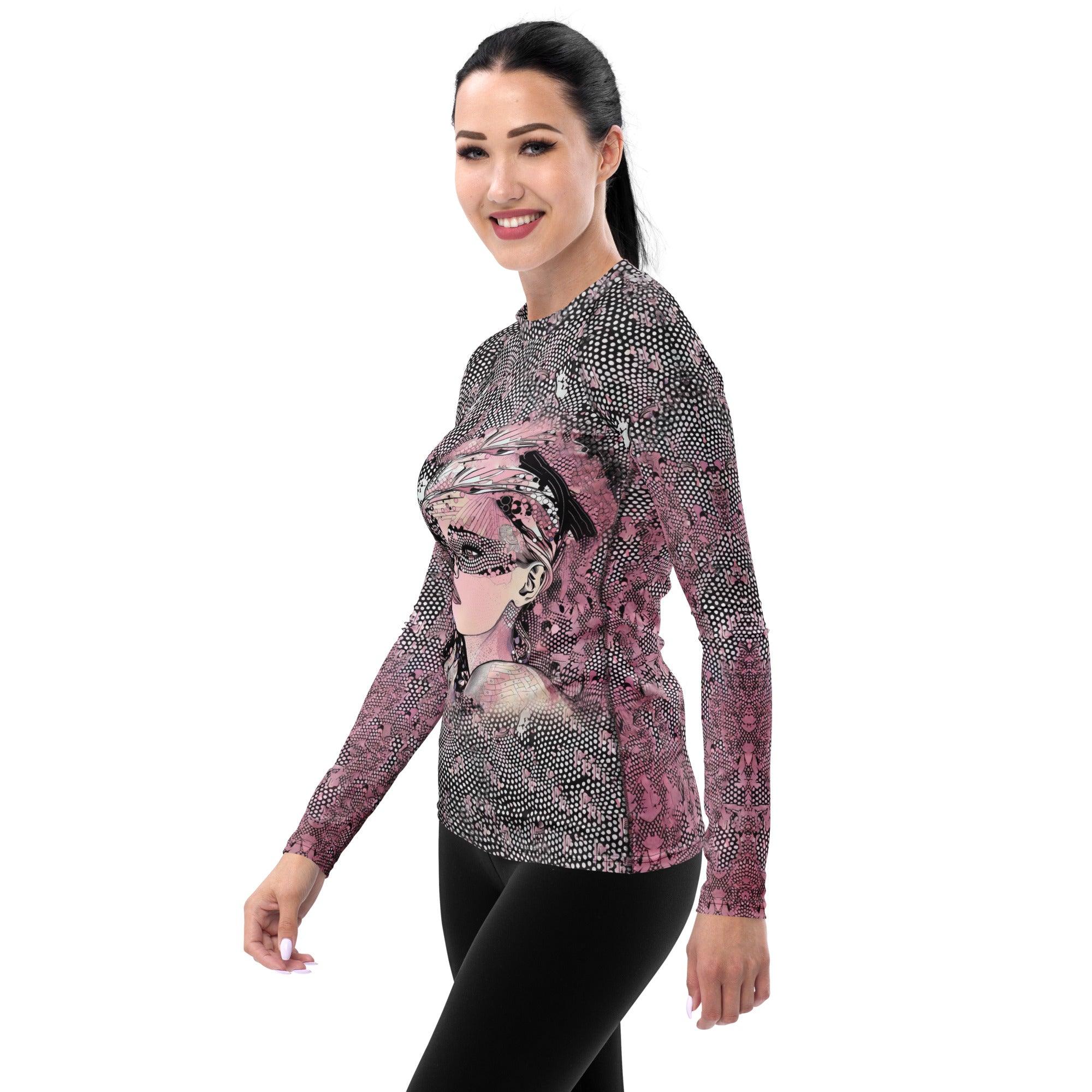 Doodle Dynamics Women's Rash Guard - Beyond T-shirts