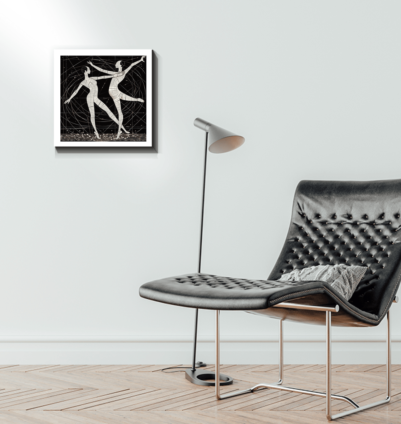 Sophisticated Ballet Canvas for Living Room