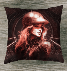 Home Decor Accent Pillow with Vibrant Artwork