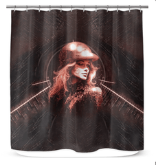 Drawing Delight II Shower Curtain - Beyond T-shirts