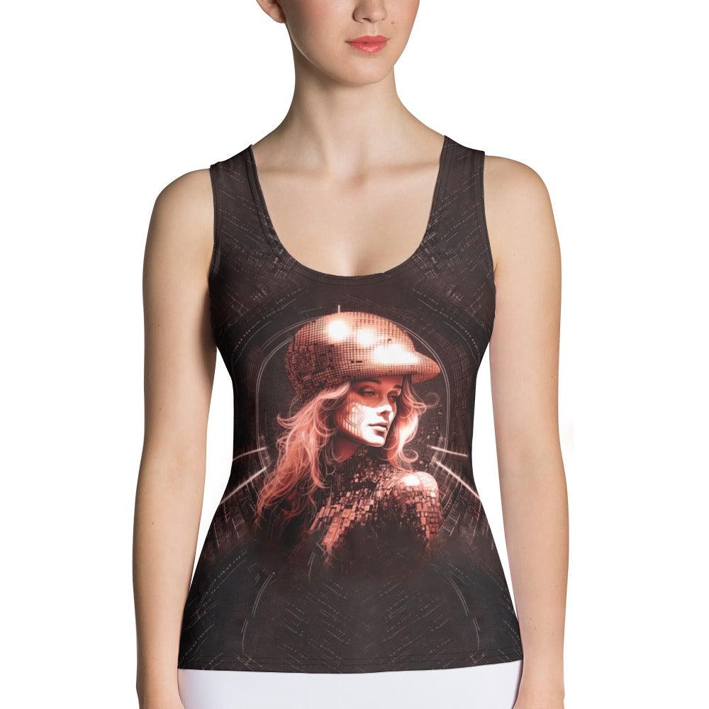 Drawing Delight II Sublimation Cut & Sew Tank Top - Beyond T-shirts