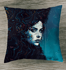 Drawing Delight pillow adding a touch of art to home decor.