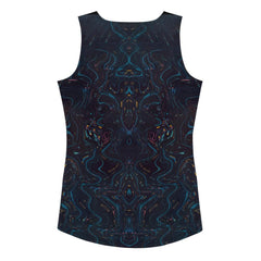 Unique Pattern Sleeveless Top.