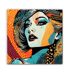 Drawing Design Canvas Artwork with Detailed Texture.