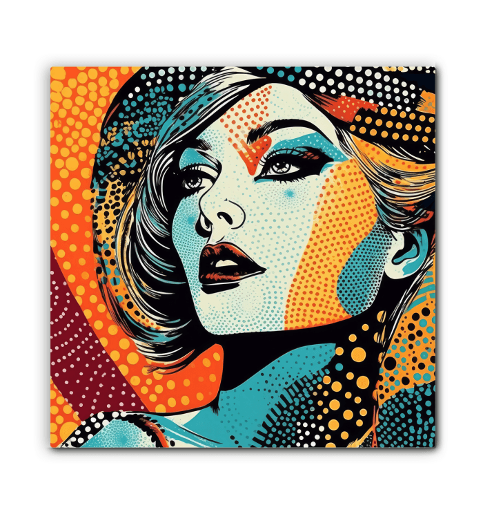 Vibrant Drawing Design Canvas for Office Decor.