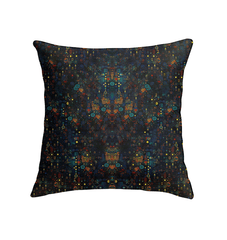 Stylish Drawing Dimensions II indoor pillow in a modern setting.