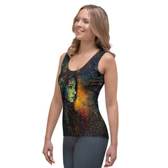 Artistic Tank Top Side View.