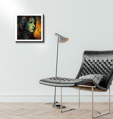 Drawing Dimensions II - Abstract patterns on high-quality canvas.