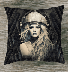 Unique Drawing Dimensions Pillow Design