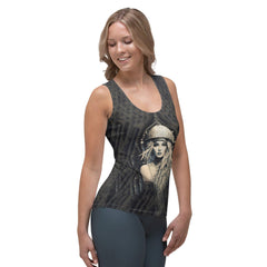 Drawing Dimensions Sublimation Cut & Sew Tank Top - Beyond T-shirts