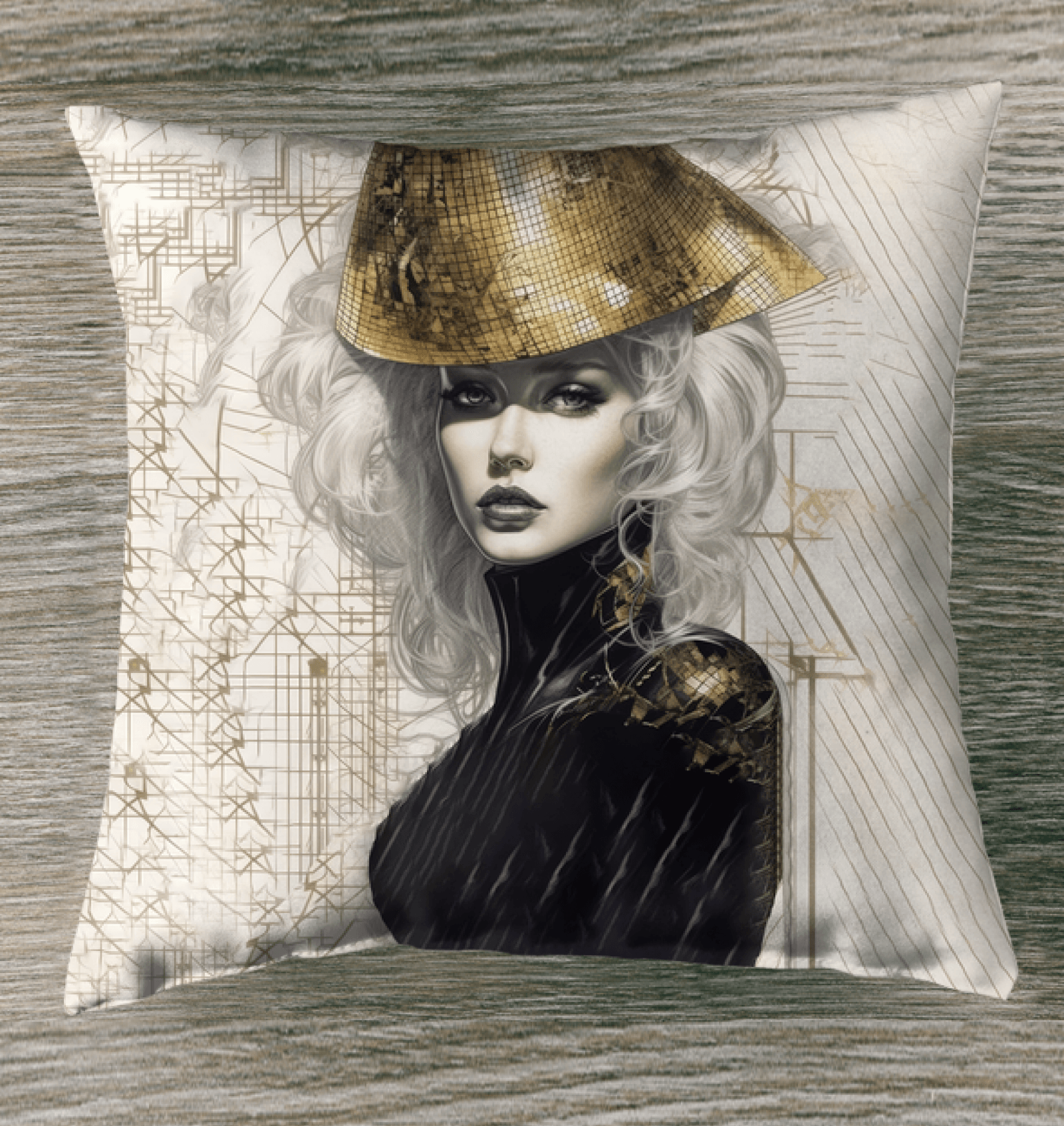 Drawing Dynamics II Outdoor Pillow - Beyond T-shirts