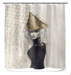 Drawing Dynamics II Shower Curtain - Beyond T-shirts