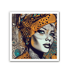 Modern Drawing Dynamics canvas for wall decor.