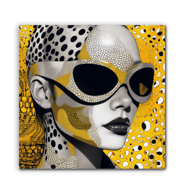 Stylish monochrome Drawn Dimensions II wrapped canvas artwork.