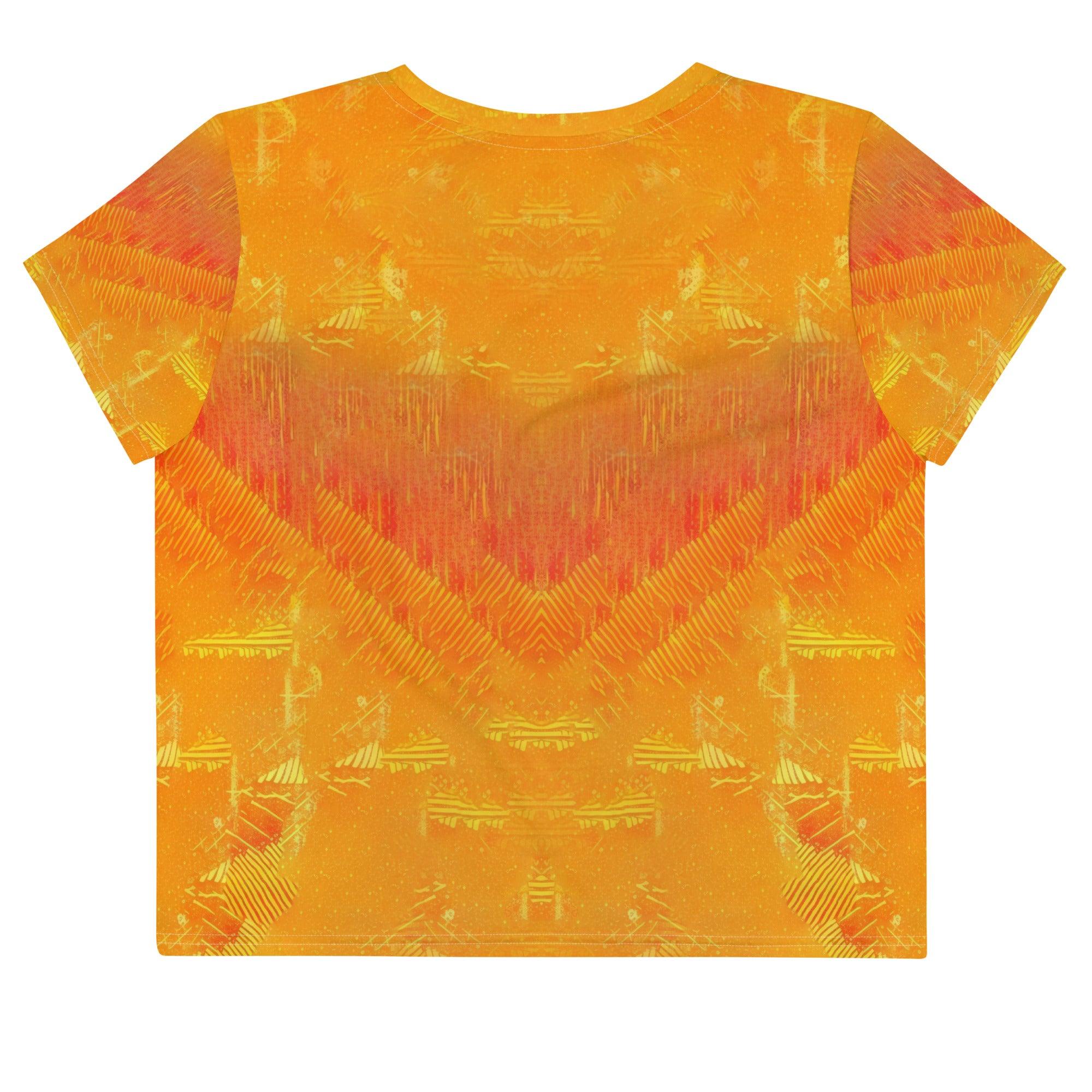 Drawn Distinctions All-Over Print Crop Tee - Beyond T-shirts