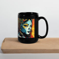 Modern Black Mug for Morning Rituals