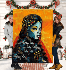 Drawn Distinctions Sherpa Blanket - Beyond T-shirts