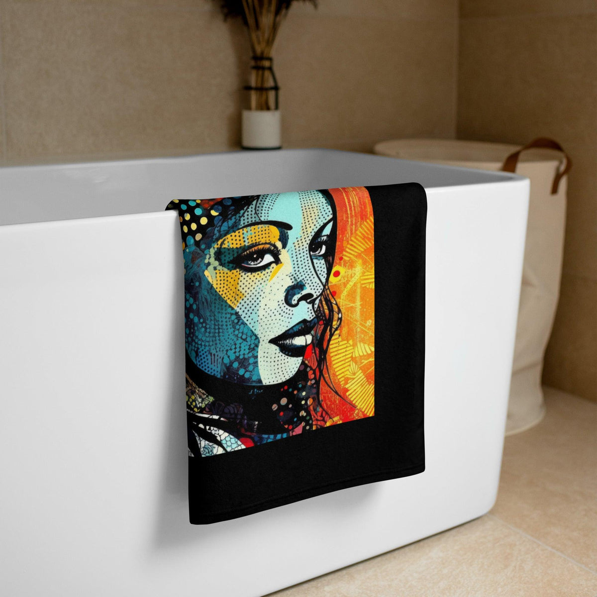 Drawn Distinctions Towel - Luxurious 1L Towel