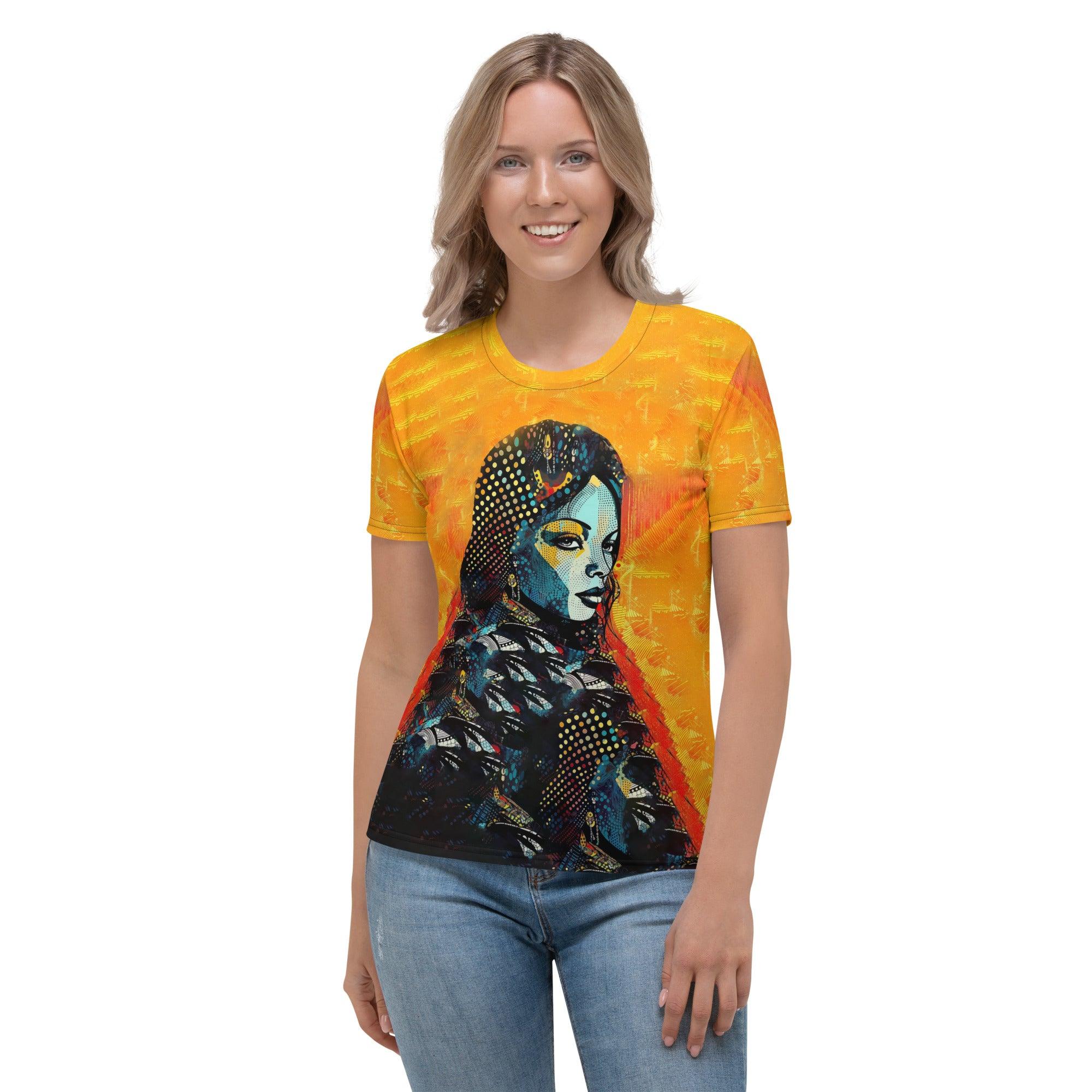 Women wearing Drawn Distinctions stylish t-shirt