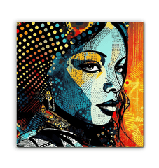 Drawn Distinctions canvas showing unique color palette