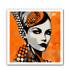 Elegant wrapped canvas featuring drawn dreams abstract design