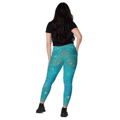 Dreamlands Precious Gazes Crossover Leggings - Back View