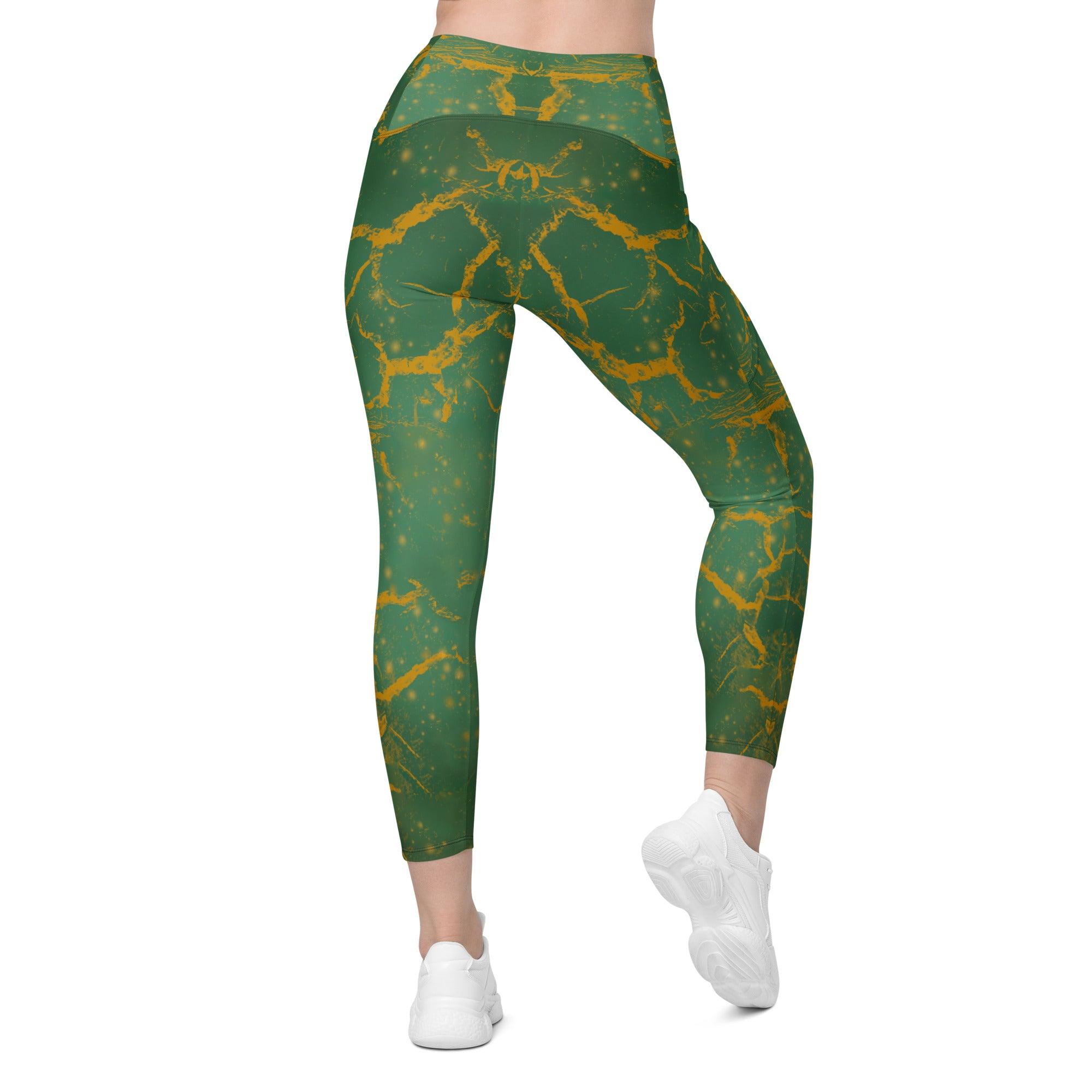 Dreamy Giraffe Vision Crossover Leggings - Available Colors