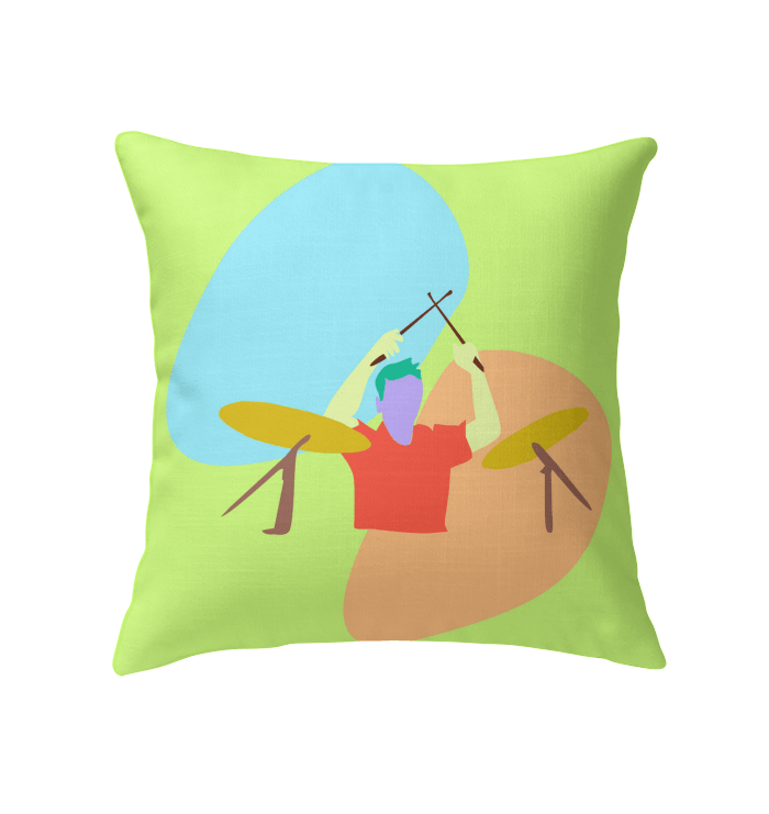 Drummer Indoor Pillow - Beyond T-shirts