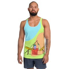 Drummer Tank Top for Music Lovers