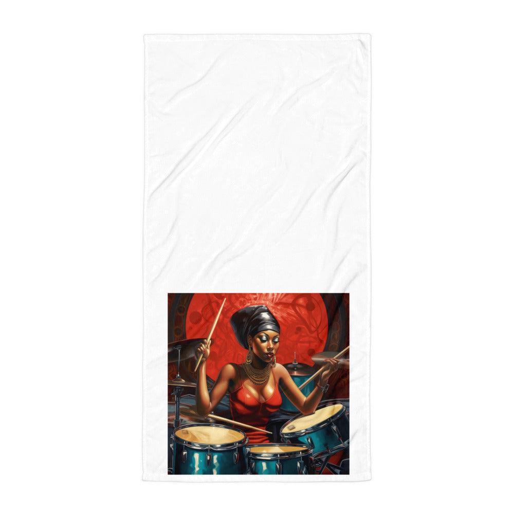 Drums Express Emotions Towel - Beyond T-shirts