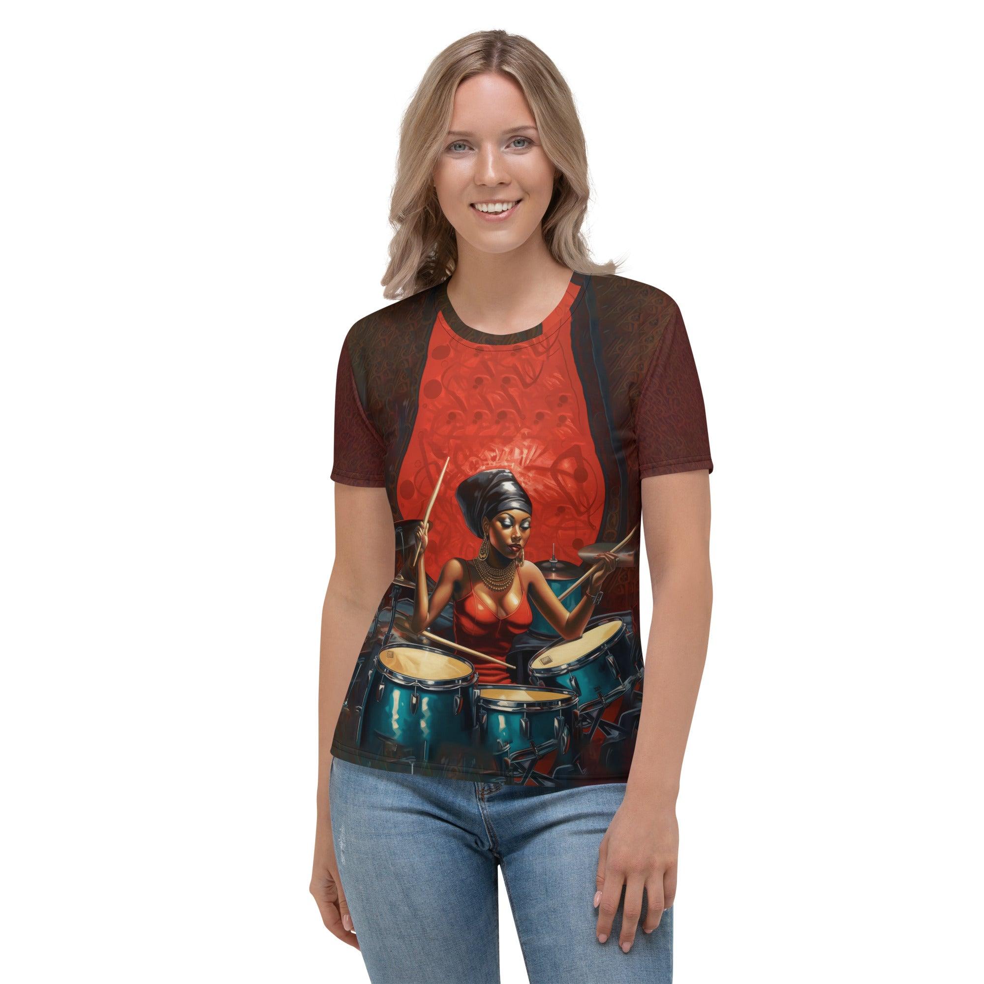 Drums Express Emotions Women's T-Shirt