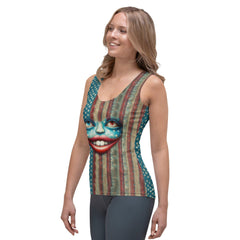 Dynamic Dunes Sublimation Cut & Sew Tank Top - Beyond T-shirts