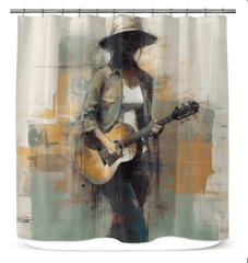 Dynamic Mixtures Shower Curtain - Beyond T-shirts