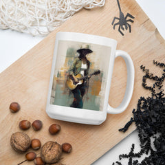 Dynamic Mixtures White glossy mug - Beyond T-shirts