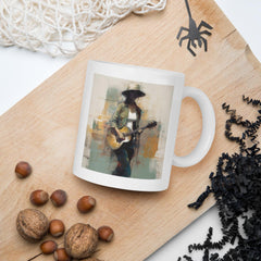 Dynamic Mixtures White glossy mug - Beyond T-shirts