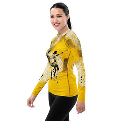 Dynamic Women's Dance Attire Women's Rash Guard - Beyond T-shirts