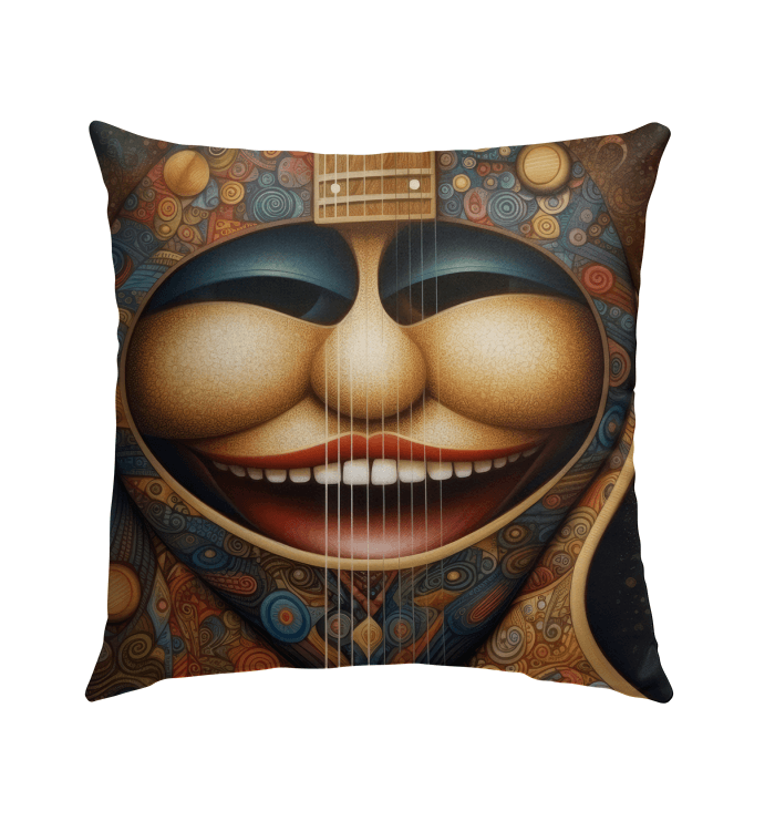Electric Eclectic Outdoor Pillow - Beyond T-shirts